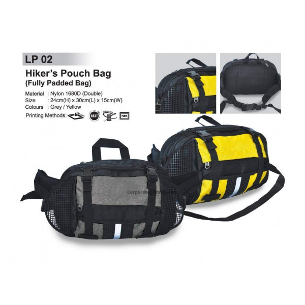 LP 02 Hiker's Pouch Bag (Fully Padded Bag)